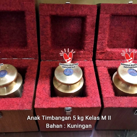 ANAK TIMBANGAN KUNINGAN