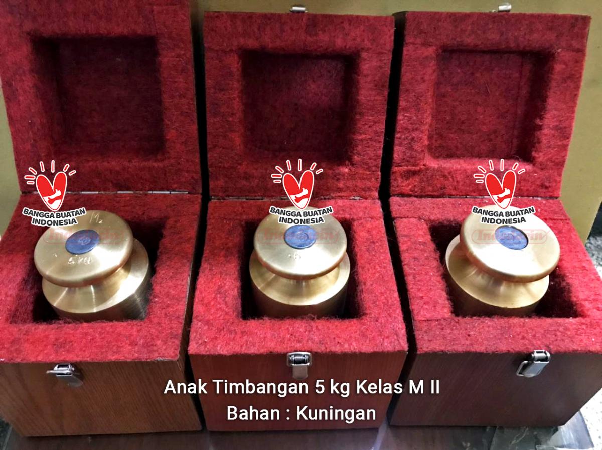 ANAK TIMBANGAN KUNINGAN